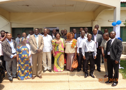 Members during the launch of the platform