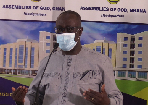 The President of the Ghana Pentecostal and Charismatic Council (GPCC), Rev Professor Paul Yaw Frimpong-Manso