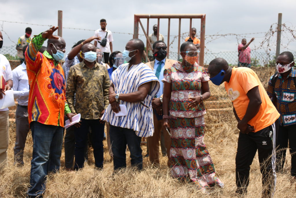 NSA, MBDA assess Nkawkaw Stadium project