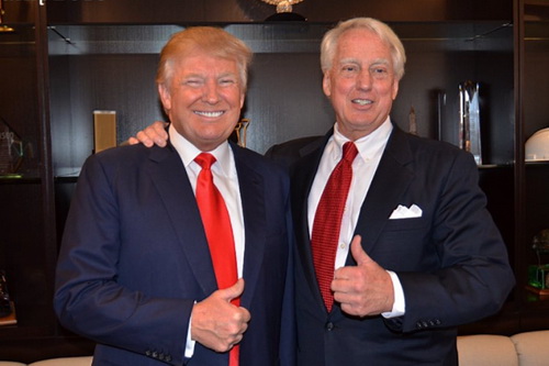 President Donald Trump and his brother Robert