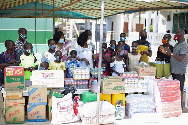 Philanthropic group supports three orphanages to fight COVID–19