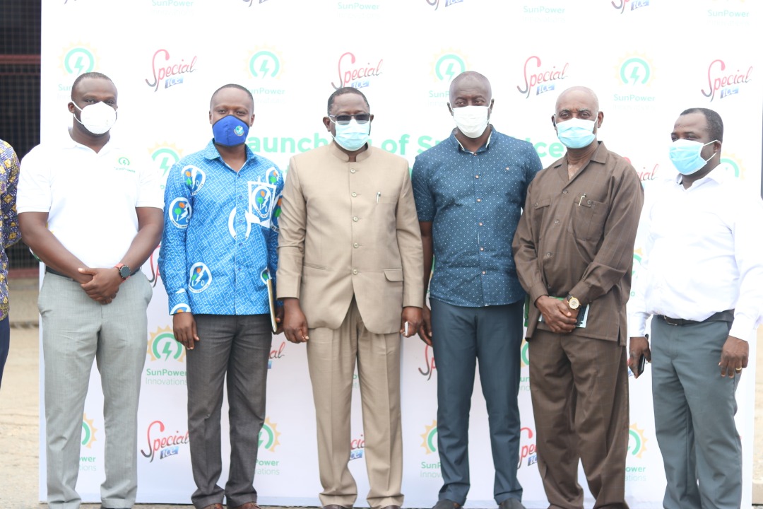 Mr Kwadwo Danso-Dodoo (3rd right) with other dignitaries who participated in the launch 