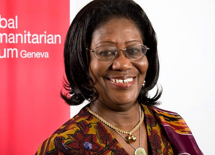 The Chancellor of the University of Ghana, Legon, Mrs Mary Chinery-Hesse