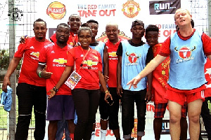 Manchester United support Nectar Foundation