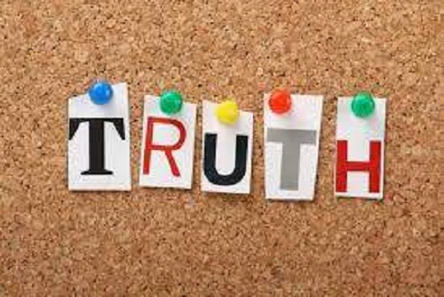 Truth is very crucial to our progress