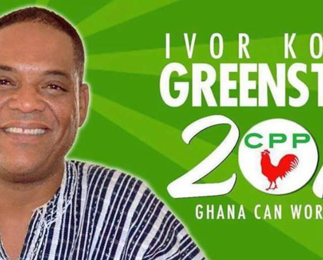 CPP retains Ivor Kobina Greenstreet as presidential candidate
