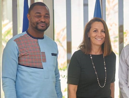 Legon Cities Board Chair meets French Ambassador
