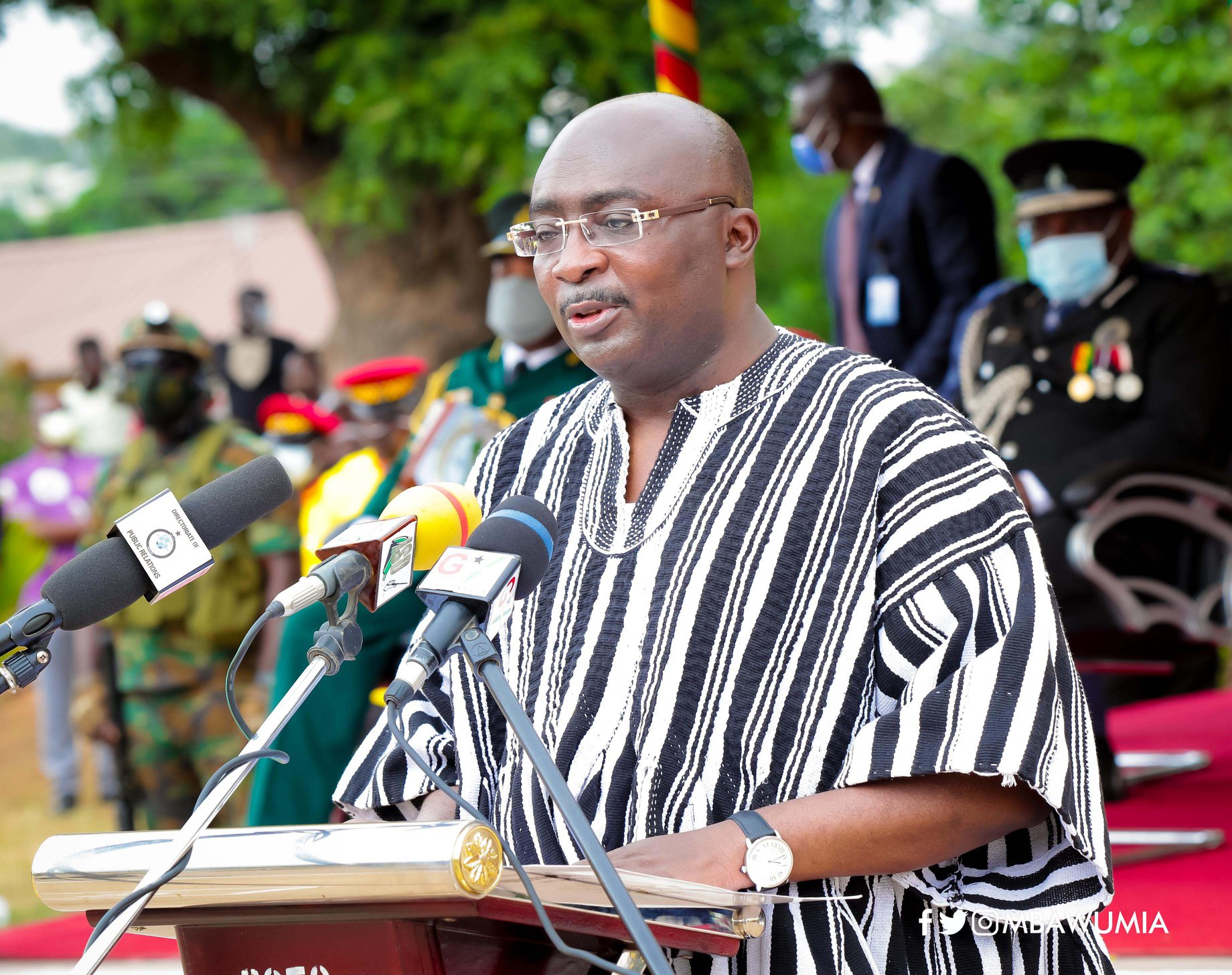 CAP 30 for all Security Services - Bawumia announces