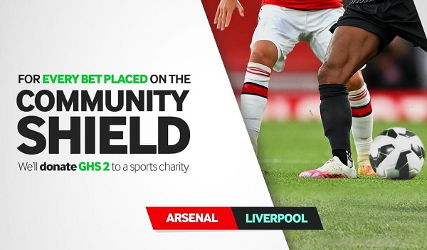 Betway to donate percentage of Community Shield bets to Sports Charity