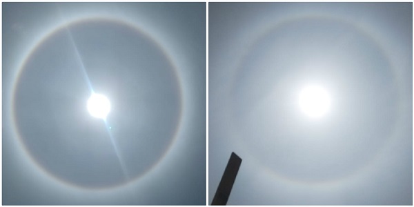 Halo: Accra experiences rare optical phenomenon (PHOTOS)