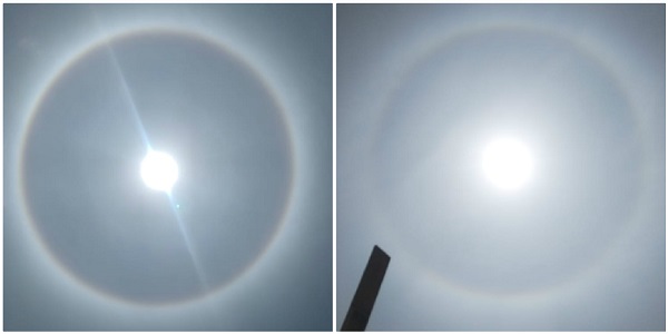 Halo: Accra experiences rare optical phenomenon (PHOTOS)