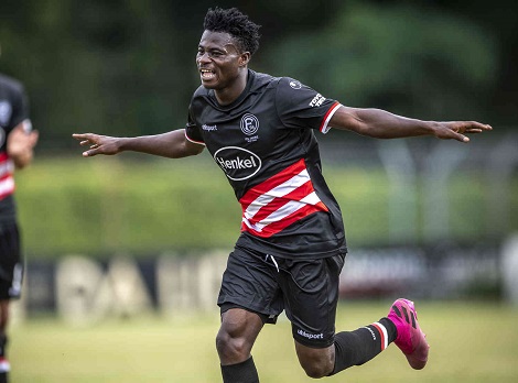 Fortuna Düsseldorf coach Uwe Rösler tips Kelvin Ofori for success