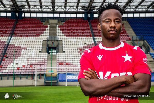Yaw Yeboah joins Polish side Wisla Krakow
