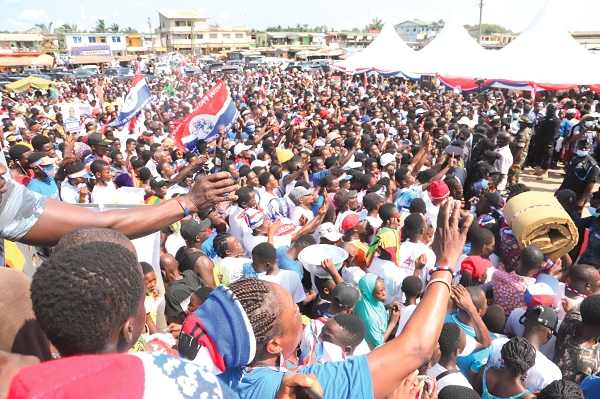 Turn out and vote massively for NPP Turn out and vote massively for NPP – President urges