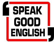 Speak good English: Get it correct