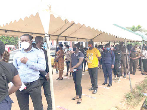 Special voting peaceful, all COVID-19 safety protocols observed