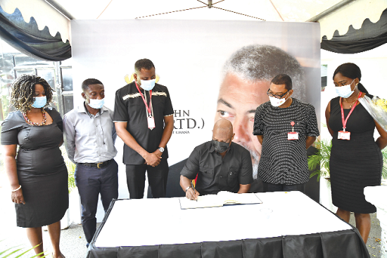 Graphic commiserates with Rawlings’s family