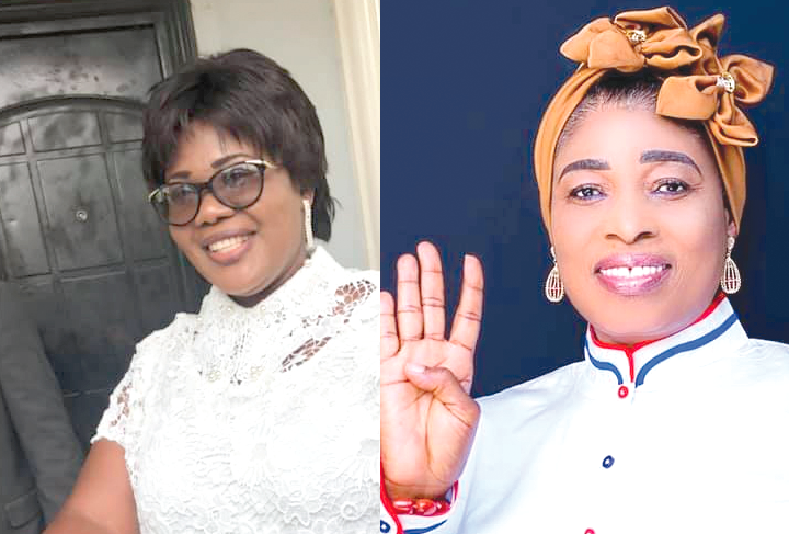 Agnes Naa Momo Lartey (NDC) and Hajia Lariba Zuwera Abudu (NPP)