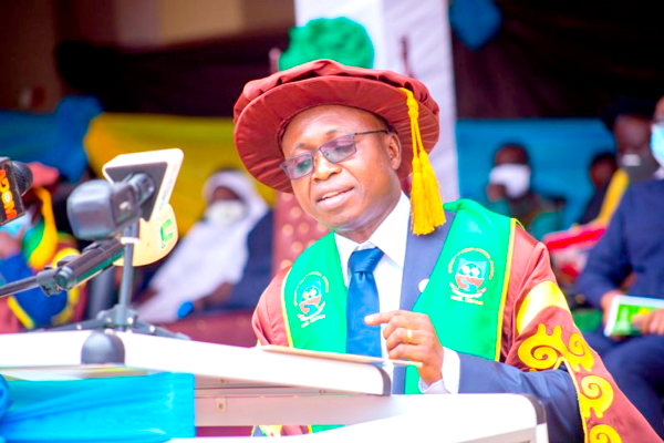 UENR inducts Professor Asare-Bediako as third VC