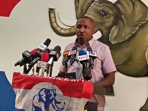 NPP's General Secretary of the ruling New Patriotic Party John Boadu