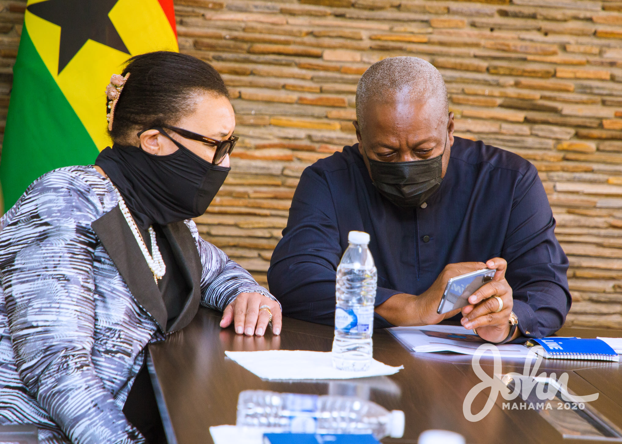 Mahama briefs Commonwealth Secretary General on why he is rejecting election results