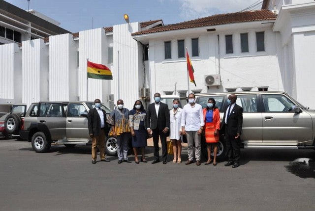 ARAP hands over vehicles to CHRAJ to monitor and evaluate activities in the regions