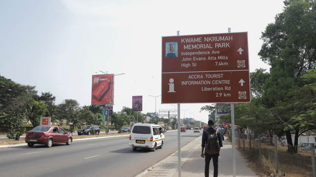 Have you noticed the changing face of tourist directional signs in Ghana?