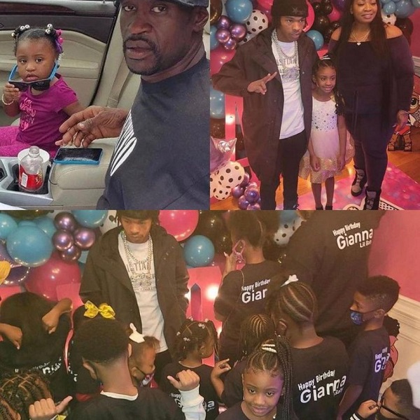 Rapper Lil Baby throws birthday party for George Floyd's daughter