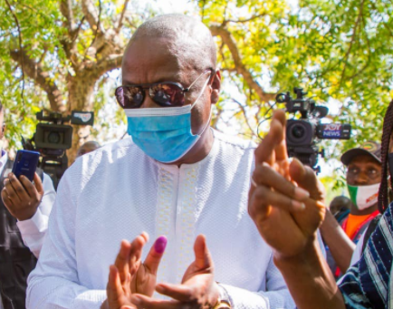 Mahama's bodyguard provided name in wrong sequence, has since voted - Electoral Commission
