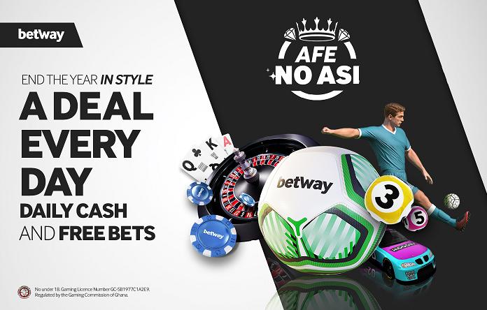 Betway ends 2020 in style with the Afe No Asi promotion