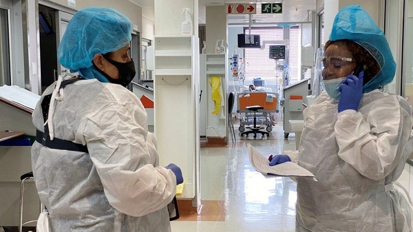 Hospitals and clinics in South Africa are under strain as the numbers of new cases rise