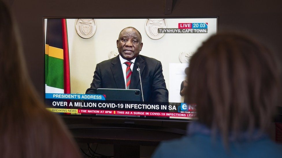 Covid: South Africa announces new restrictions as cases soar