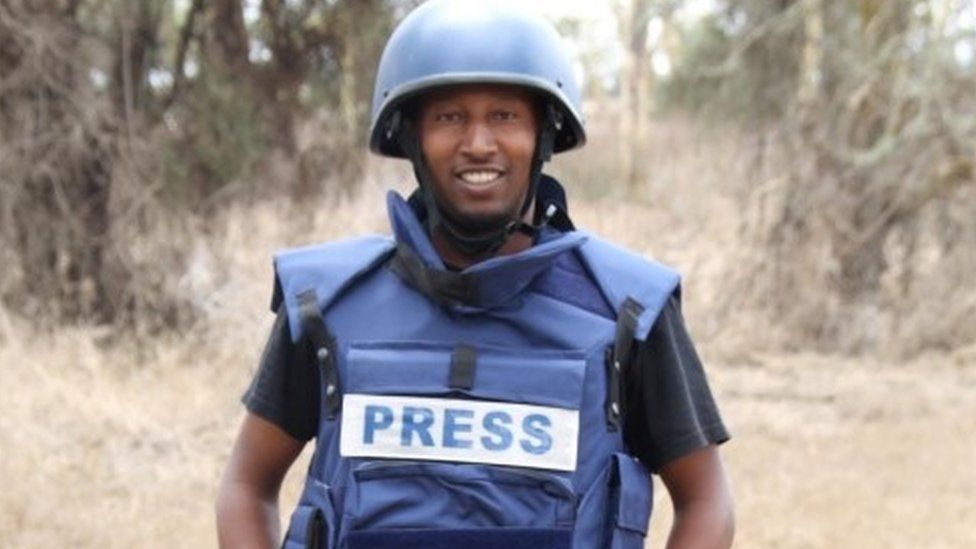 Kumerra Gemechu's phone and computer have been confiscated by police, his family says. PHOTO CREDIT: REUTERS