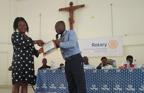 Rotary Club of Accra Dansoman holds counselling session at 