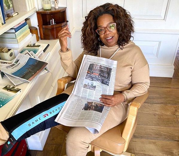 VIDEO: Oprah Winfrey falls massively at event in LA