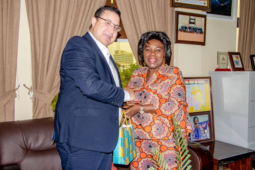 World Bank Country Director calls on Sanitation and Water Resources Minister