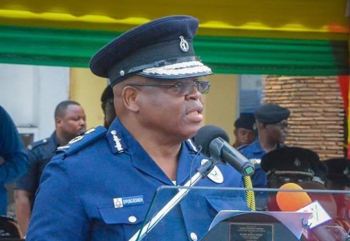 Inspector General of Police (IGP), Mr James Oppong-Boanuh