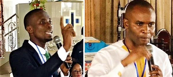 Bismark Osei Tutu(left), Oscar Riches(right)