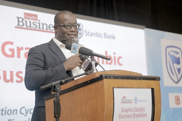 Mr Theophilus Yartey Editor of the Graphic Business