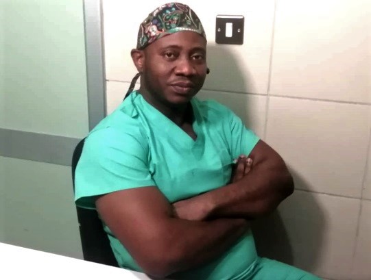 Dr Paa Ekow Hoyte-Williams, Head of Plastics Surgery Unit at KATH