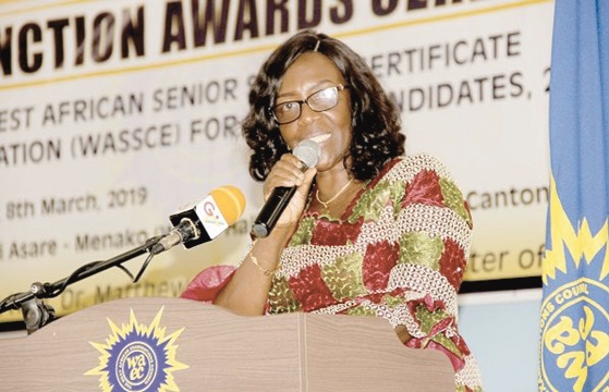 Mrs Wendy Addy-Lamptey, Head of National Office (HNO) of WAEC