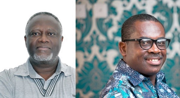  Rev. Okomeng-Mensah (left) and  Mr Samuel Ewool