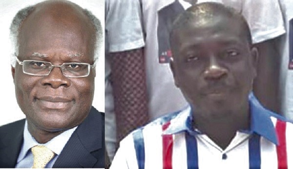  Mr Kobina Tahir Hammond (left) and Mr Samuel Binfoh Dakwa