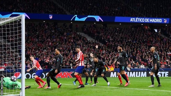 Atletico have never lost a match in which Saul Niguez has scored - played 37, won 33, drawn 4