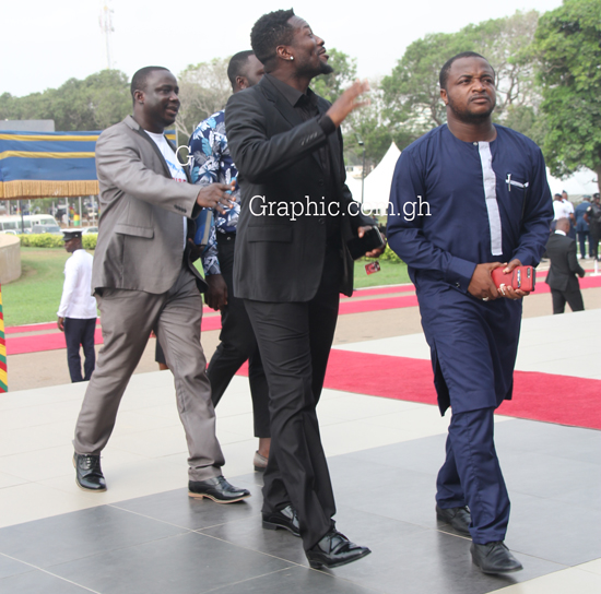 Stylish Asamoah Gyan, former Presidents and First Ladies at the 2020 SONA (PHOTOS)