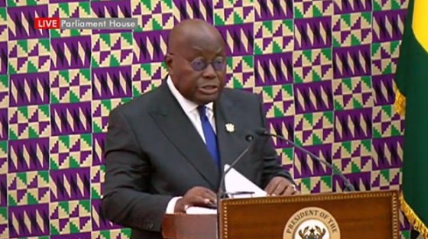WATCH LIVE: 2020 SONA by President Akufo-Addo