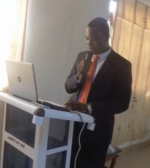 Mr Martin Sumani Daanko (inset) addressing the participants