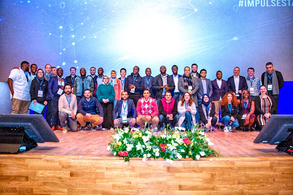 The participants after one of the sessions