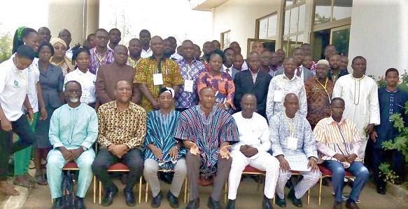 Participants and various speakers in the international conference on irrigation and agriculture held in Tamale