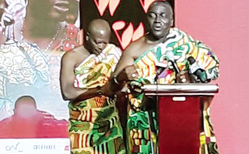  Nana Kobina Nketsia V, the Paramount Chief of the Essikado Traditional Area